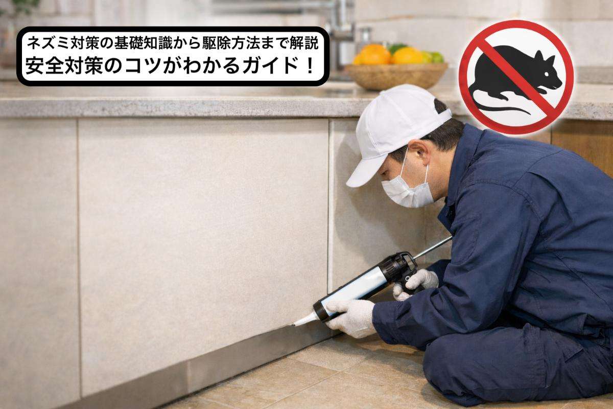 ネズミ対策の基礎知識から駆除方法まで解説｜安全対策のコツがわかるガイド！